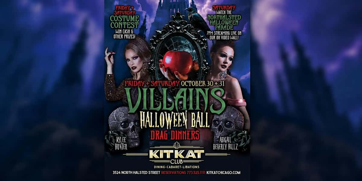 Villains Halloween Ball + Drag Dinner