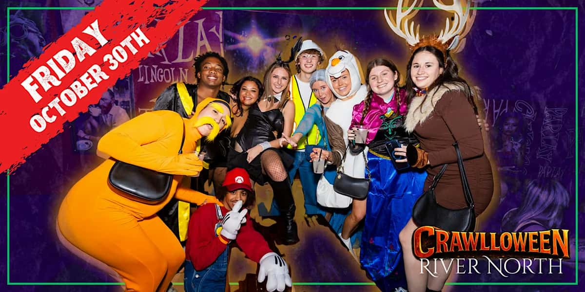 River North Halloween Bar Crawl on Friday 10/30 by Crawlloween