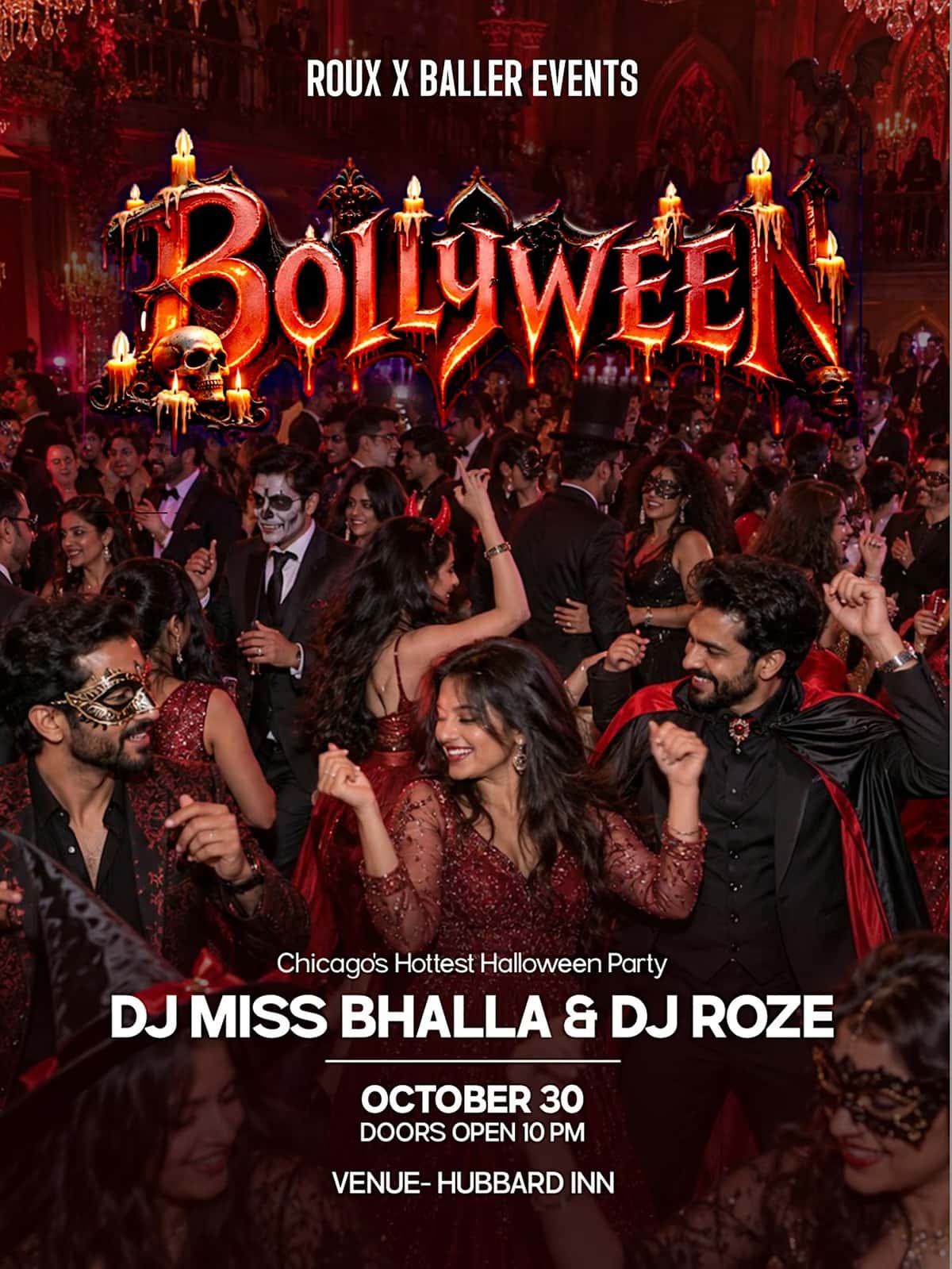 Bollyween | Chicago's Hottest Bollywood-Halloween Party | Fri Oct 30