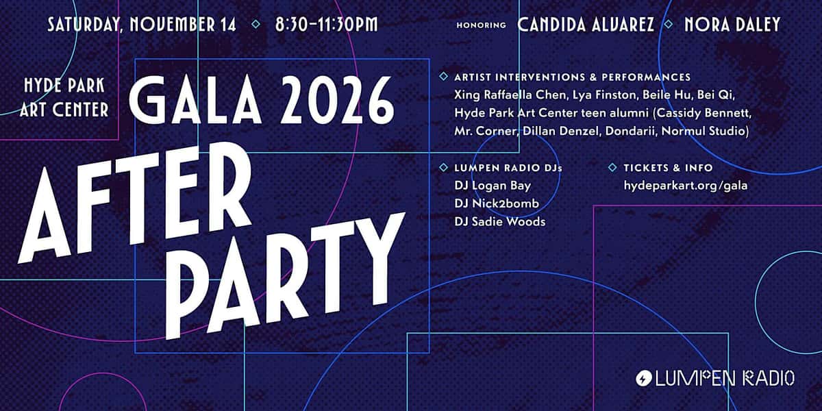 Hyde Park Art Center Gala After Party 2026