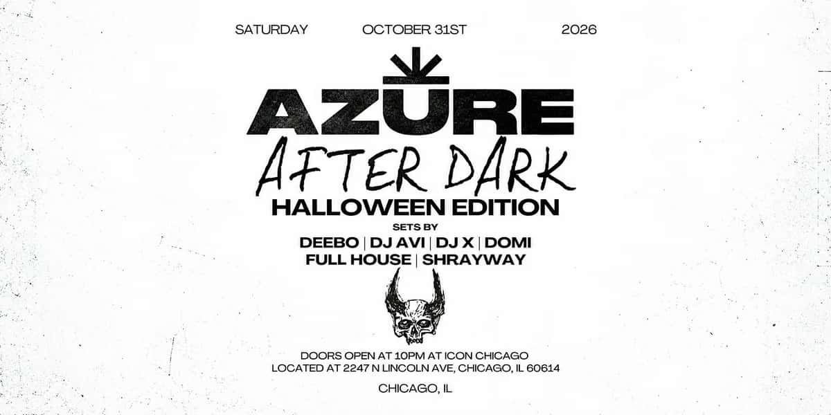 Azure Presents: Azure After Dark Halloween Edition 10/31