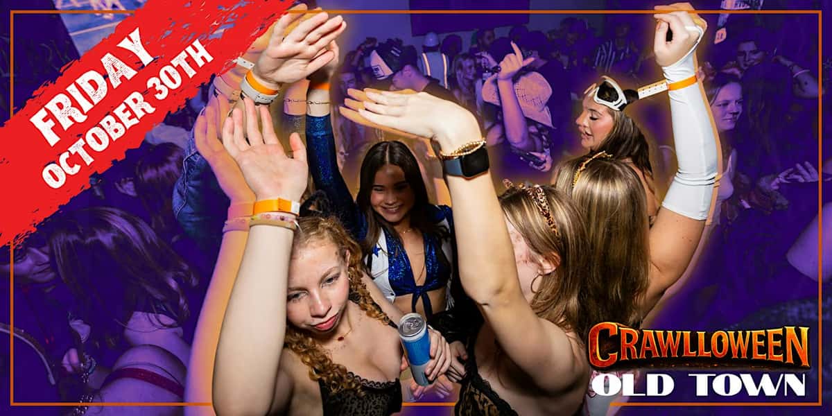 Old Town Halloween Bar Pass on Friday 10/30 by Crawlloween