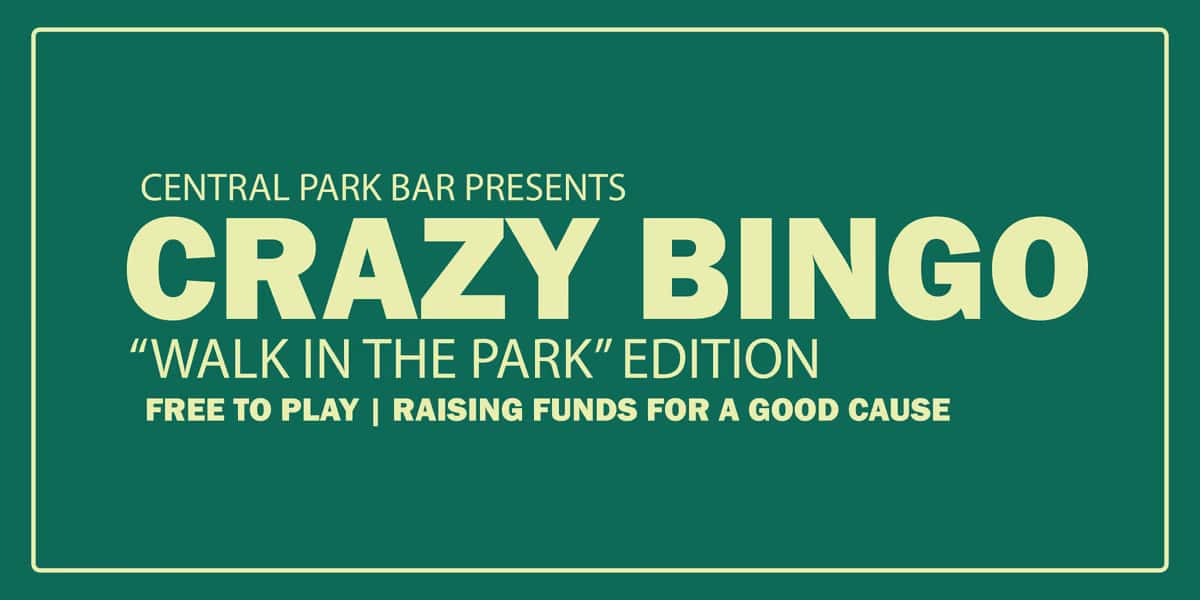 Crazy Bingo - "Walk In The Park" Edition