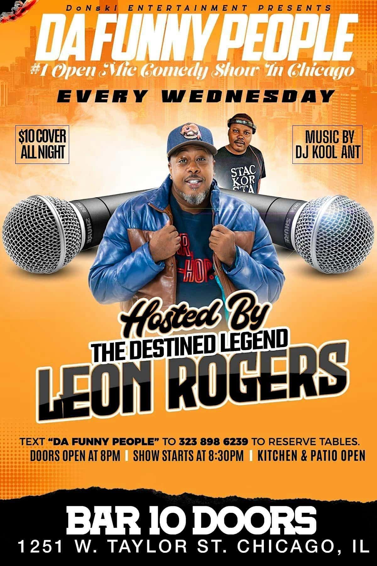 DoNskI Ent. Presents Da Funny People #1 Open Mic Comedy Show in Chicago!
