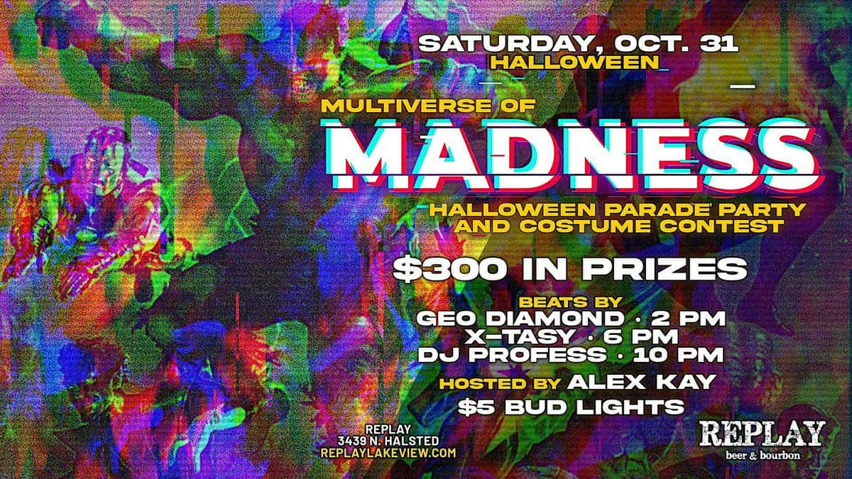 Multiverse of Madness | Halloween Party at Replay Lakeview