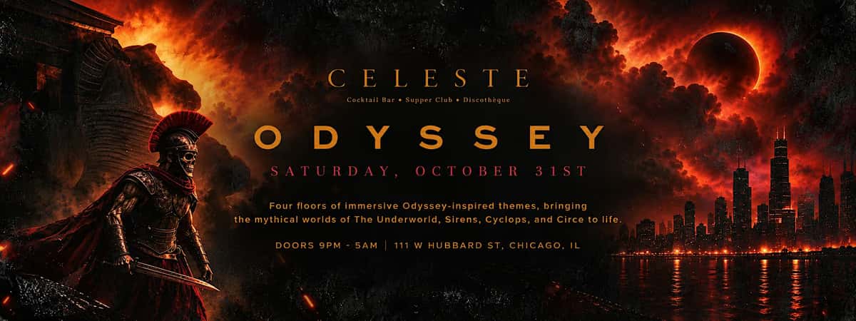 Celeste Halloween Party: The Odyssey (Saturday)