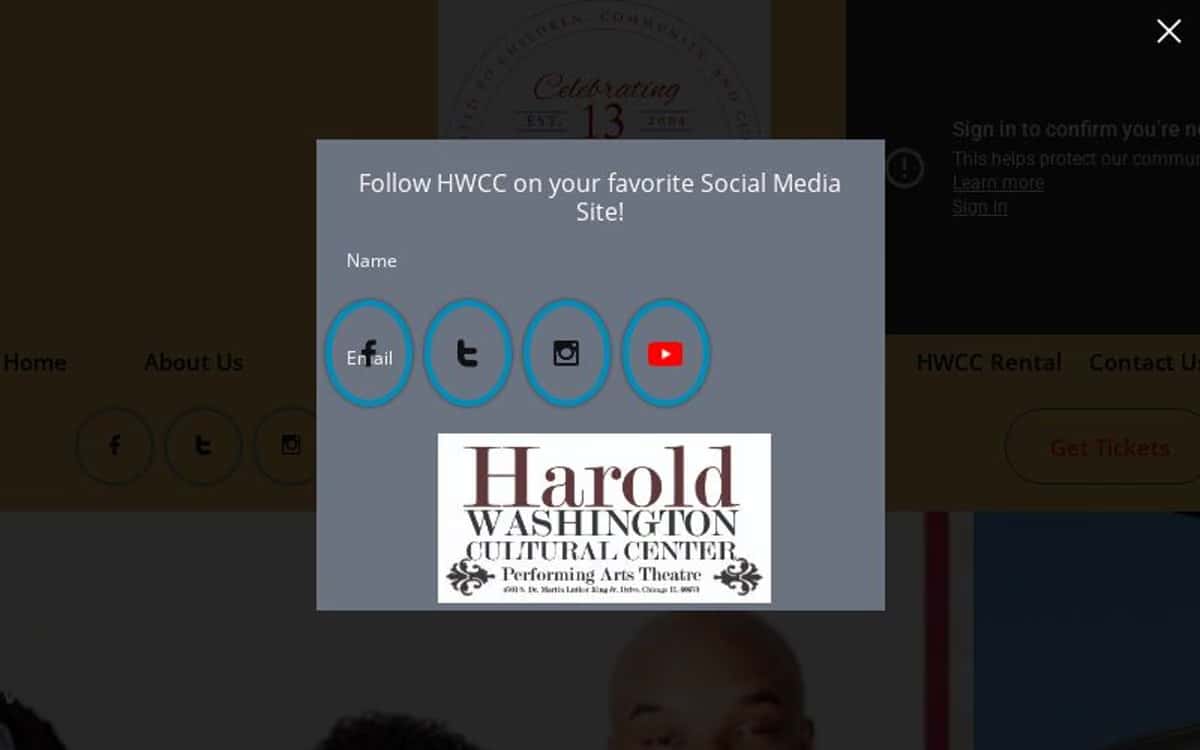 Harold Washington Cultural Center