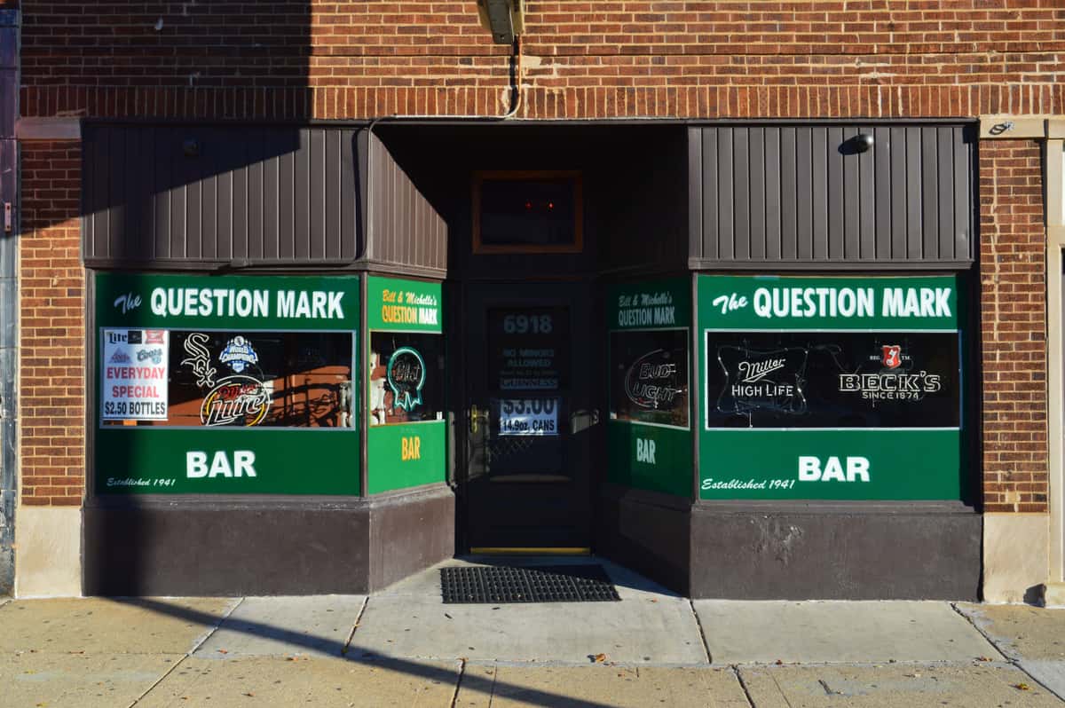Question Mark Bar
