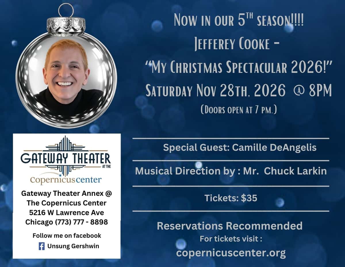 Jefferey Cooke- “My Christmas Spectacular 2026!”