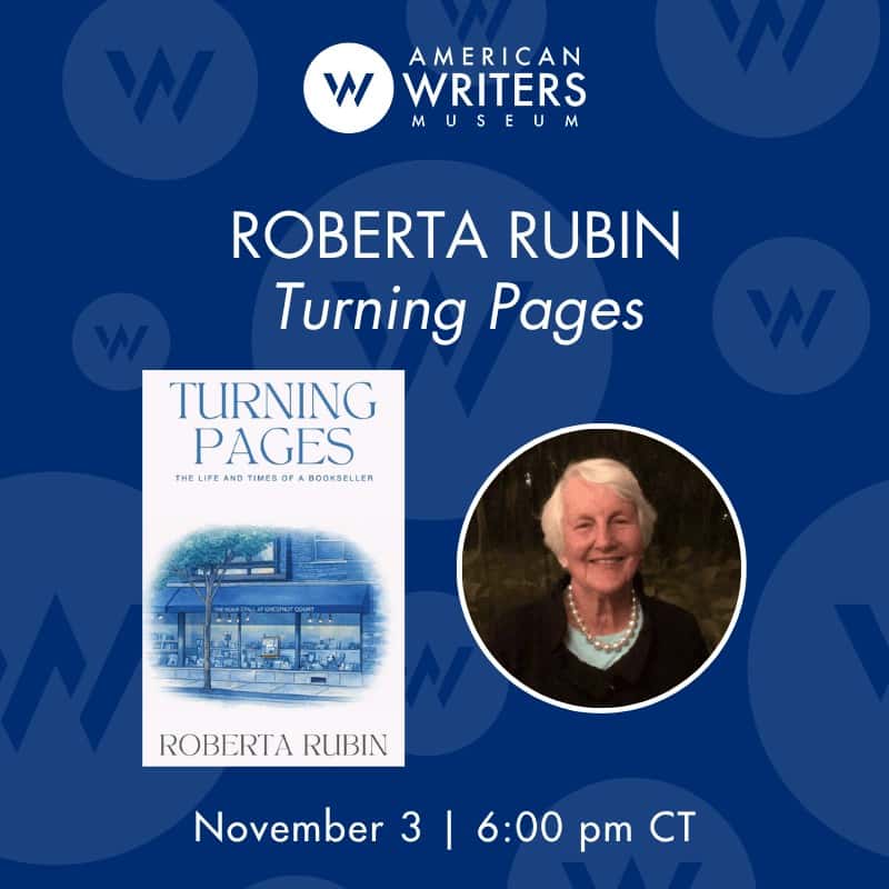 Author Talk: “Turning Pages” by Roberta Rubin