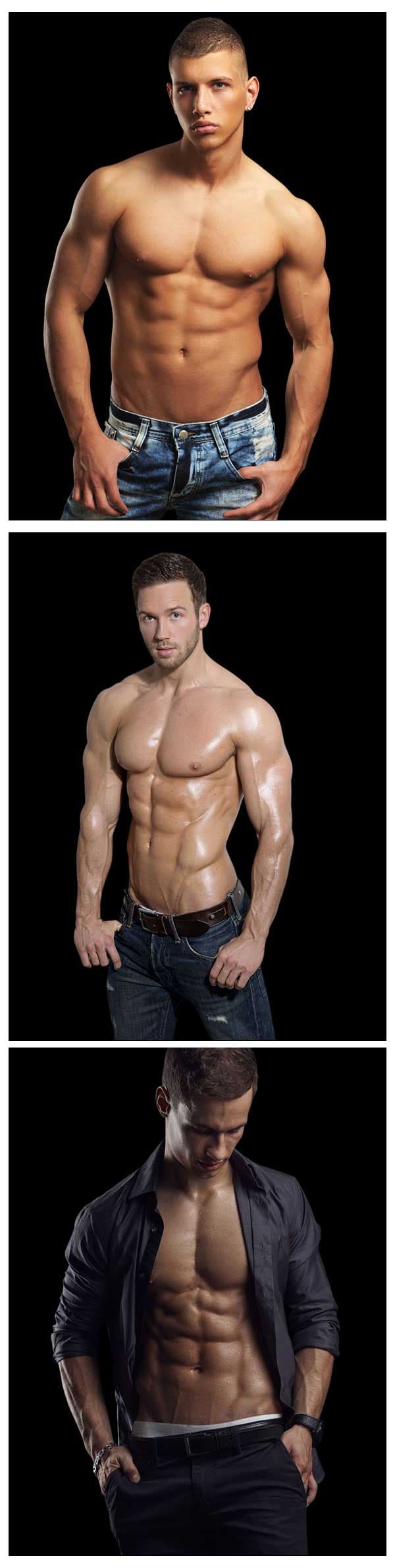 Muscle Men Male Revue Chicago 1
