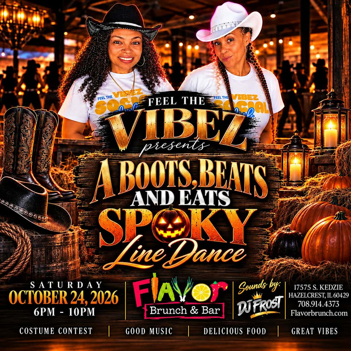 A Boots, Beats and Eats Spooky Line Dance