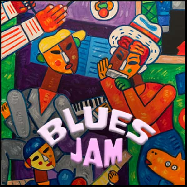 Rosa's Blues Jam hosted by David Levit