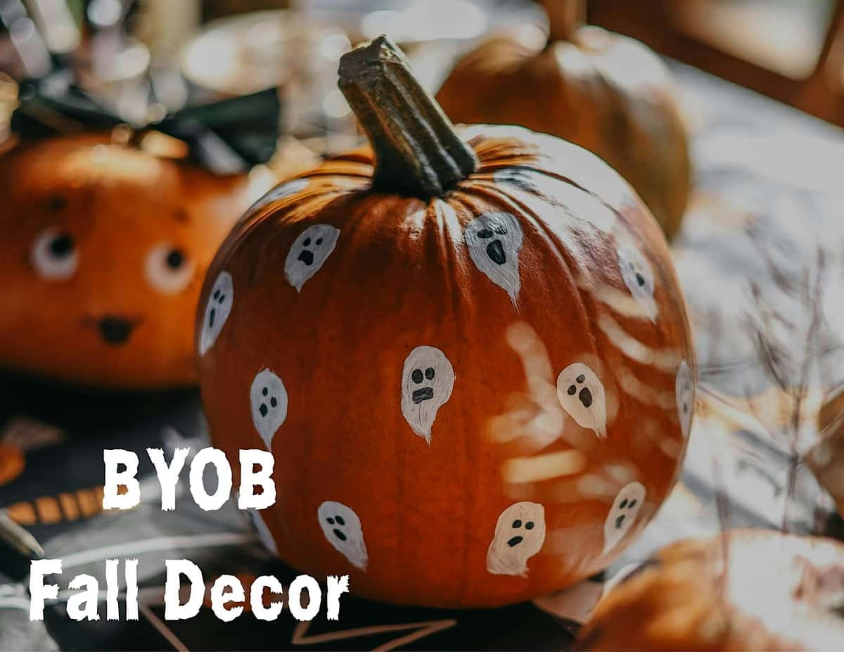 BYOB Fall Decor Crafting