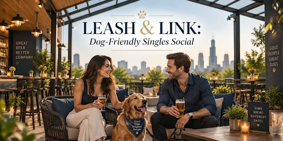 Leash & Link: Dog-Friendly Singles Social — Chicago