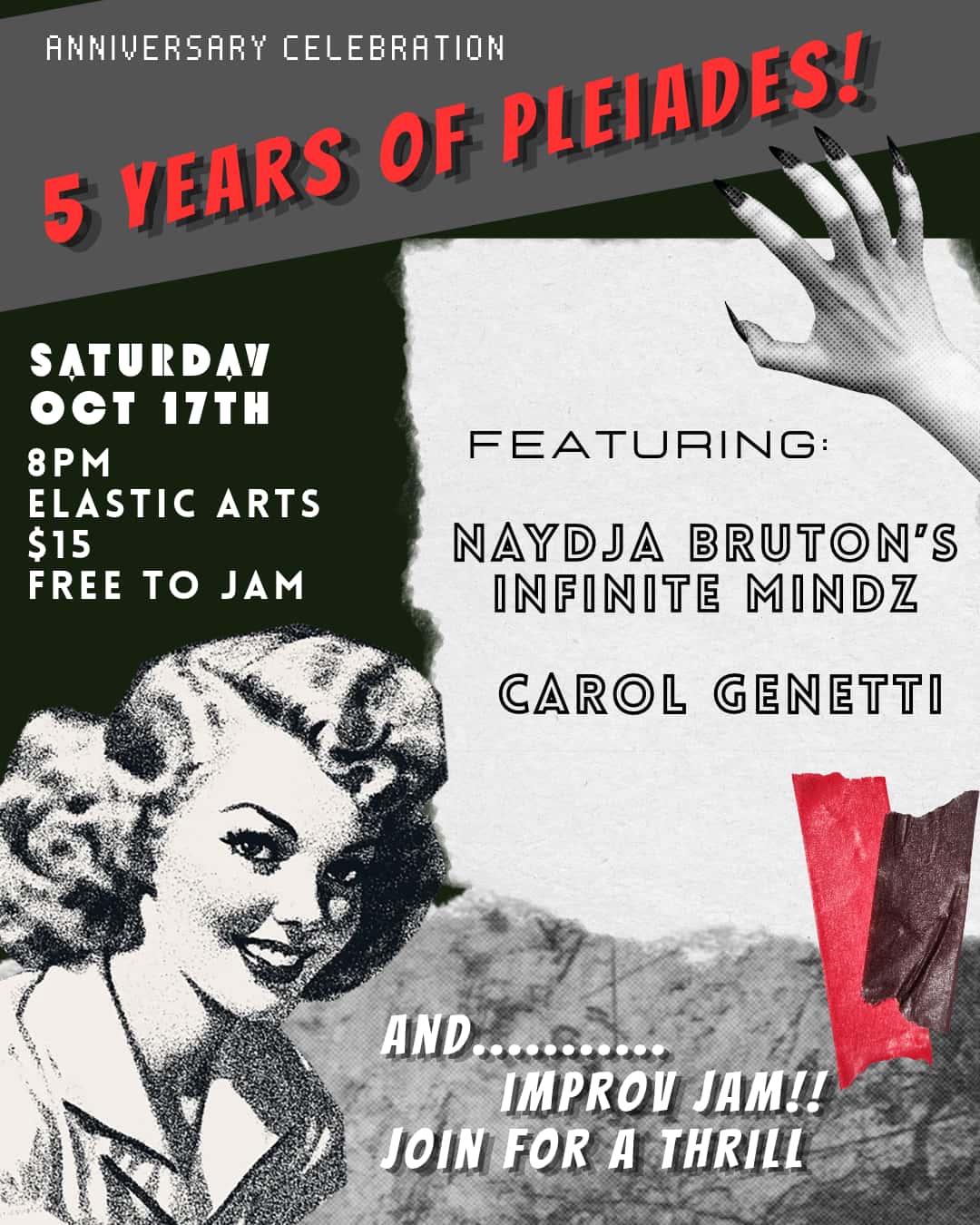Pleiades Series 5 Year Anniversary w/ Carol Genetti + Naydja Bruton's Infinite Mindz