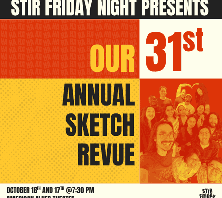 Stir Friday Night’s 31st Sketch Comedy Revue